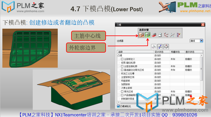 4.7 下模凸模(Lower Post)